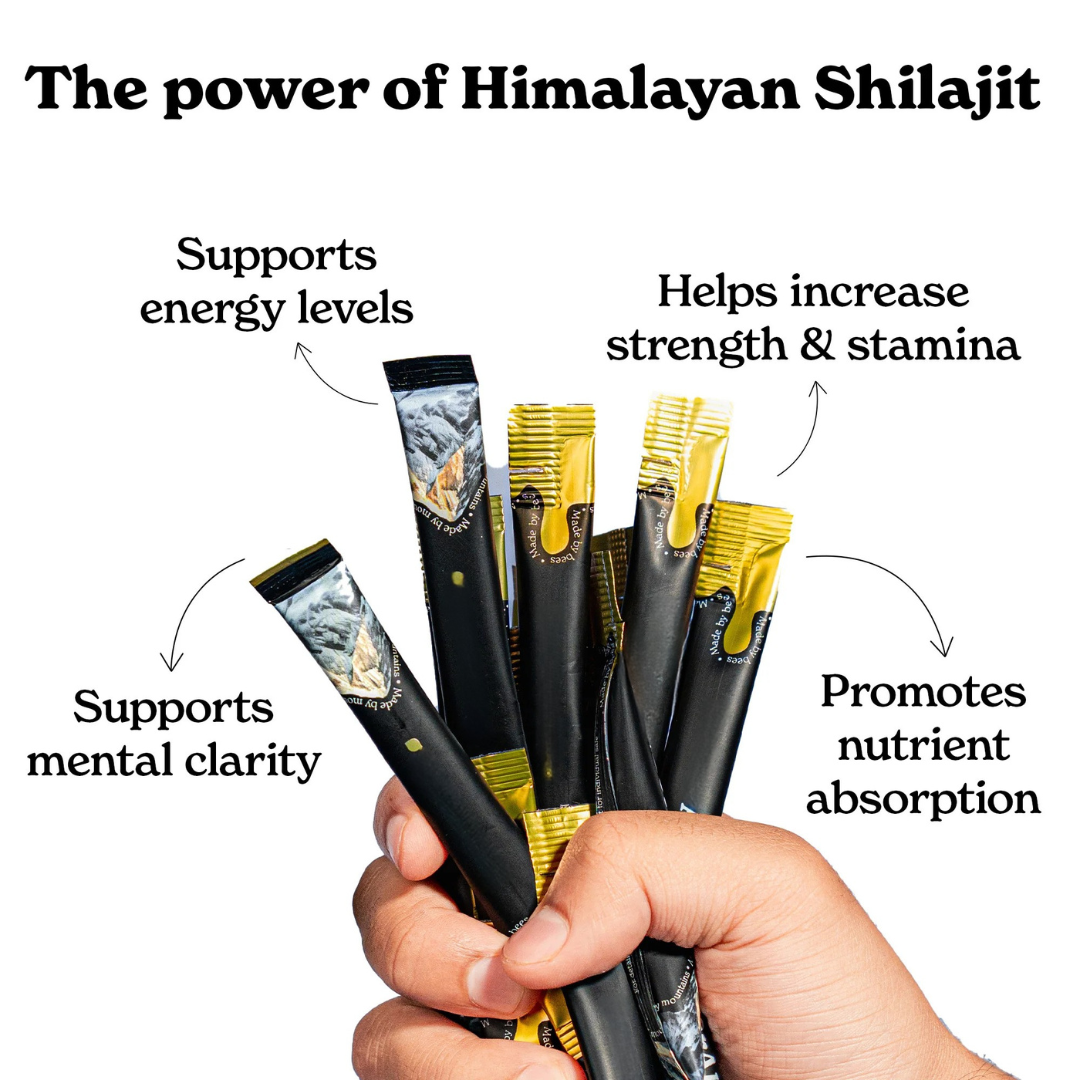 Pure Shilajit Honey Sticks™