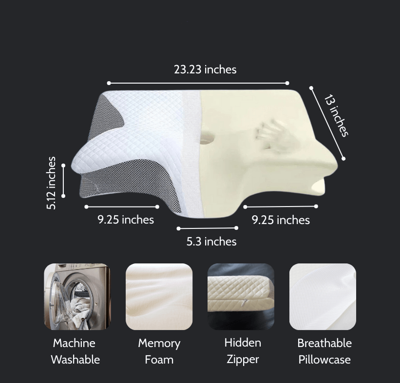 Sveloura™ The Sleep Aid Pillow