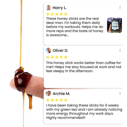 Pure Shilajit Honey Sticks™